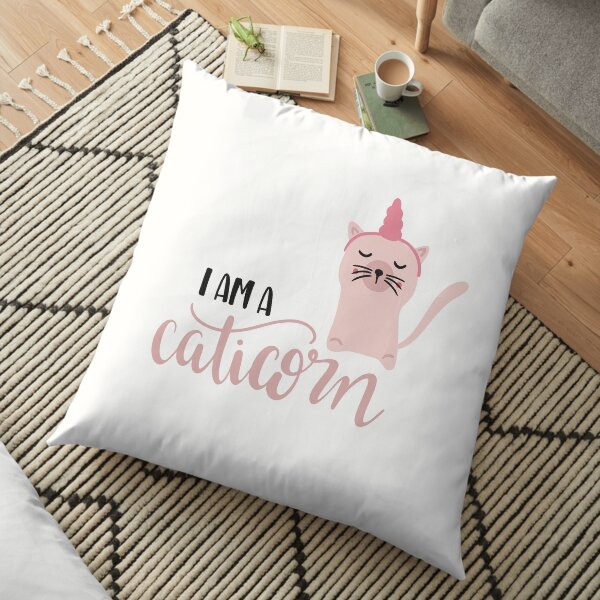 Caticorn Floor Pillow