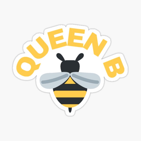 Sticker Queen B Redbubble