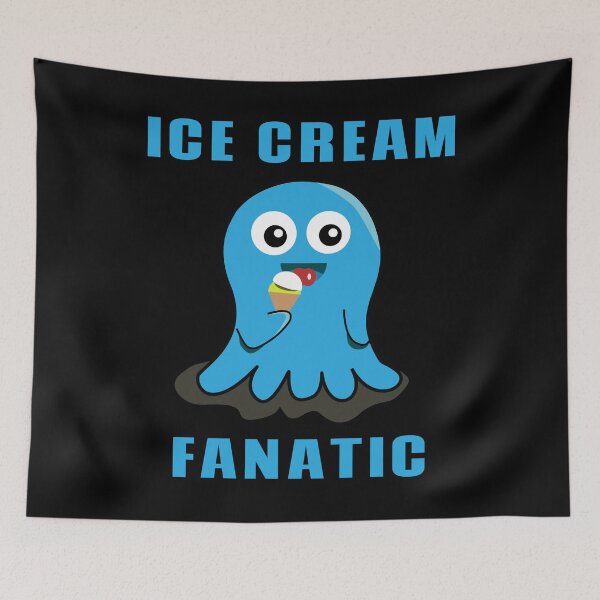 Item preview, Ice Cream Fanatic - Ghost and Ice Cream Cone designed and sold by TKsTees.