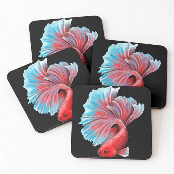Item preview, Betta Fish Freshwater Fish designed and sold by MinimalTag.