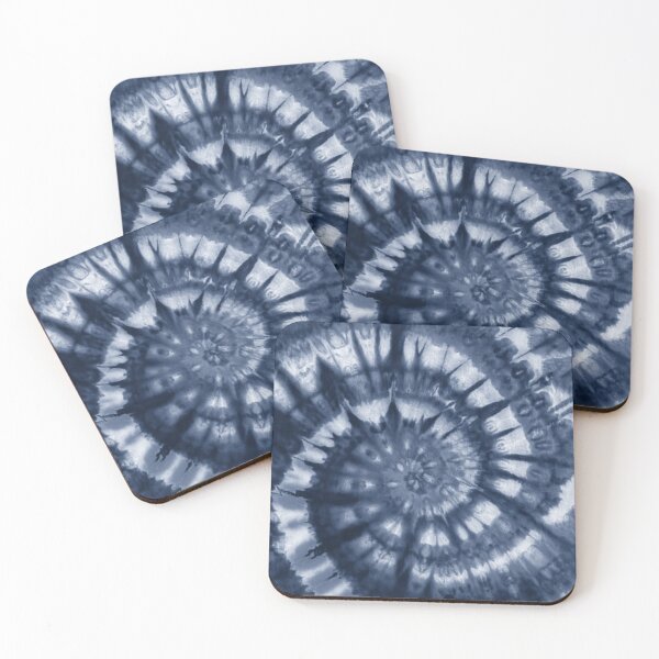 Item preview, Indigo Blue Tie Dye Spiral Pattern designed and sold by ILoveTieDye.