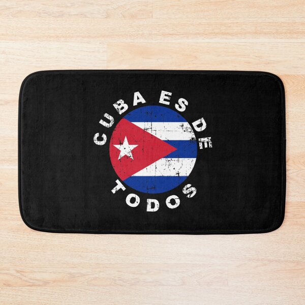 Item preview, Cuba es de todos vintage flag designed and sold by Rustic Valley Studio.