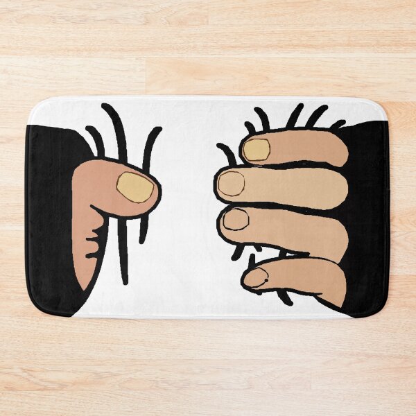 Item preview, Funny clenched hand optical illusion designed and sold by Starkew.