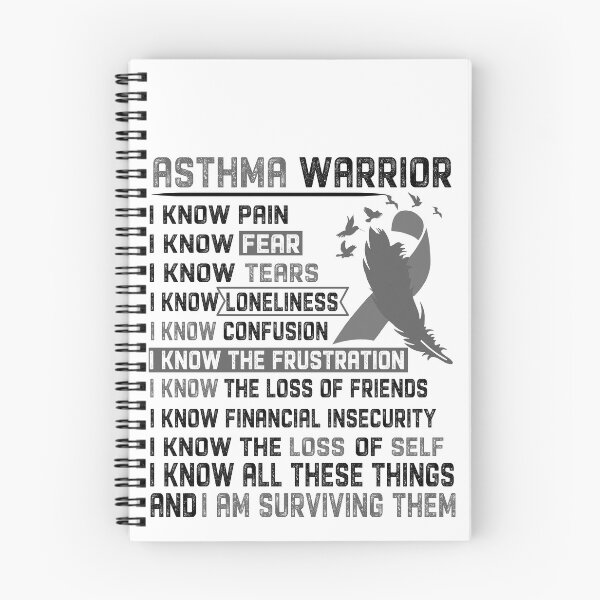 Item preview, I Am Asthma Warrior, I Know All These Things and I Am Surviving Them designed and sold by DianabellShop.
