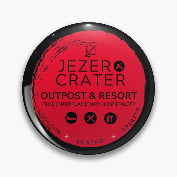 Item preview, Mars, Funny Mars Jezero Crater Mars 2020 Perseverance rover, fictional Outpost & Resort, funny tshirt gifts for kids, men, women designed and sold by Anti-MAGA Merch.