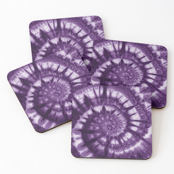 Item preview, Amethyst Purple Spiral Tie Dye Pattern designed and sold by ILoveTieDye.