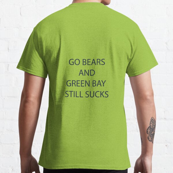 Green Bay Sucks Chicago Bears T-shirt 