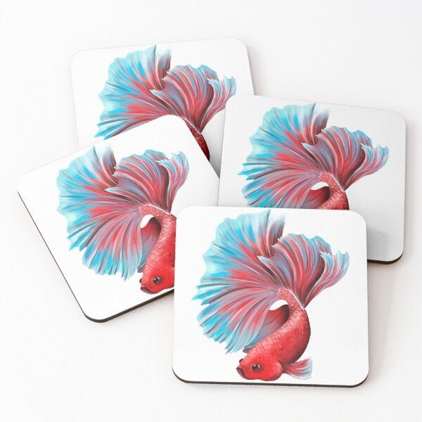 Item preview, Betta Fish Freshwater Fish designed and sold by MinimalTag.