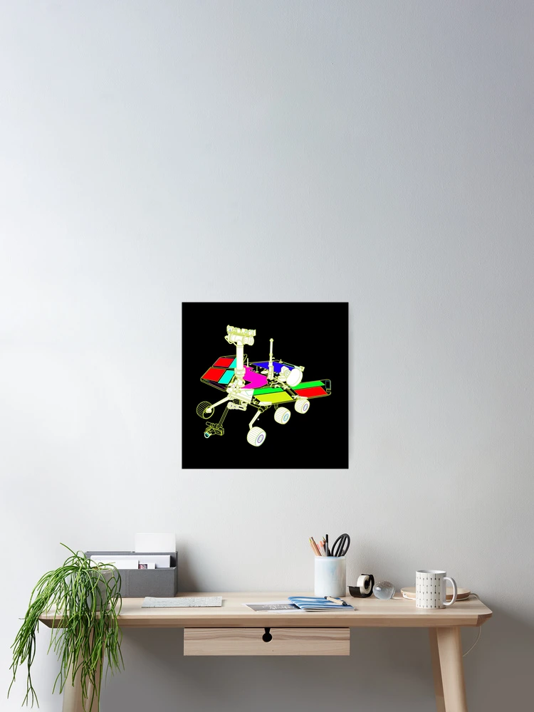 Thumbnail 2 of 3, Poster, Perseverance Mars Rover - Curiosity Rover designed and sold by Viktor Kabbach.