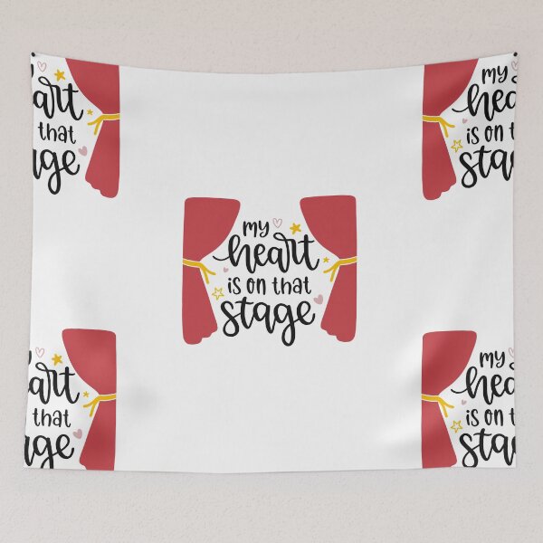 Item preview, Heart On Stage designed and sold by SportyDogShop.