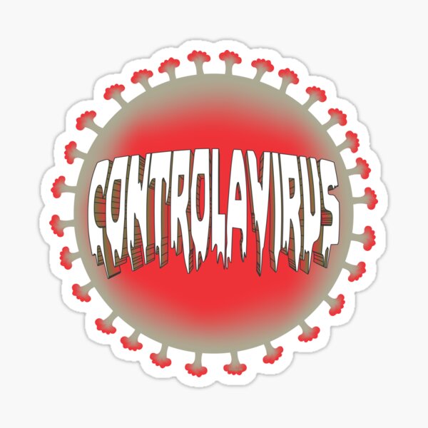 Controlavirus Sticker