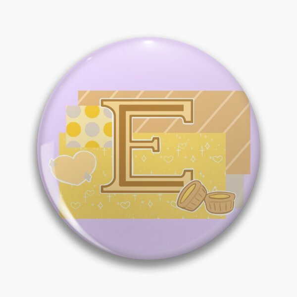 Item preview, Pastel Letter “E” - Egg Tart designed and sold by CDEuphoria.