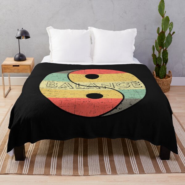 Item preview, Yin Yang Balance Retro Sunset designed and sold by FTAPS.