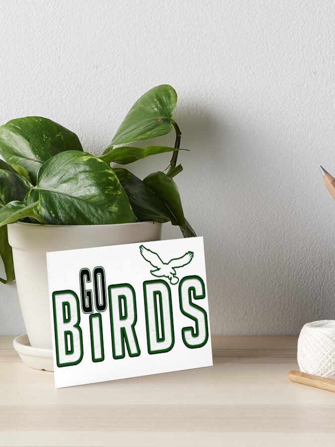 Go BIRDS! Sticker for Sale by Zach Patterson