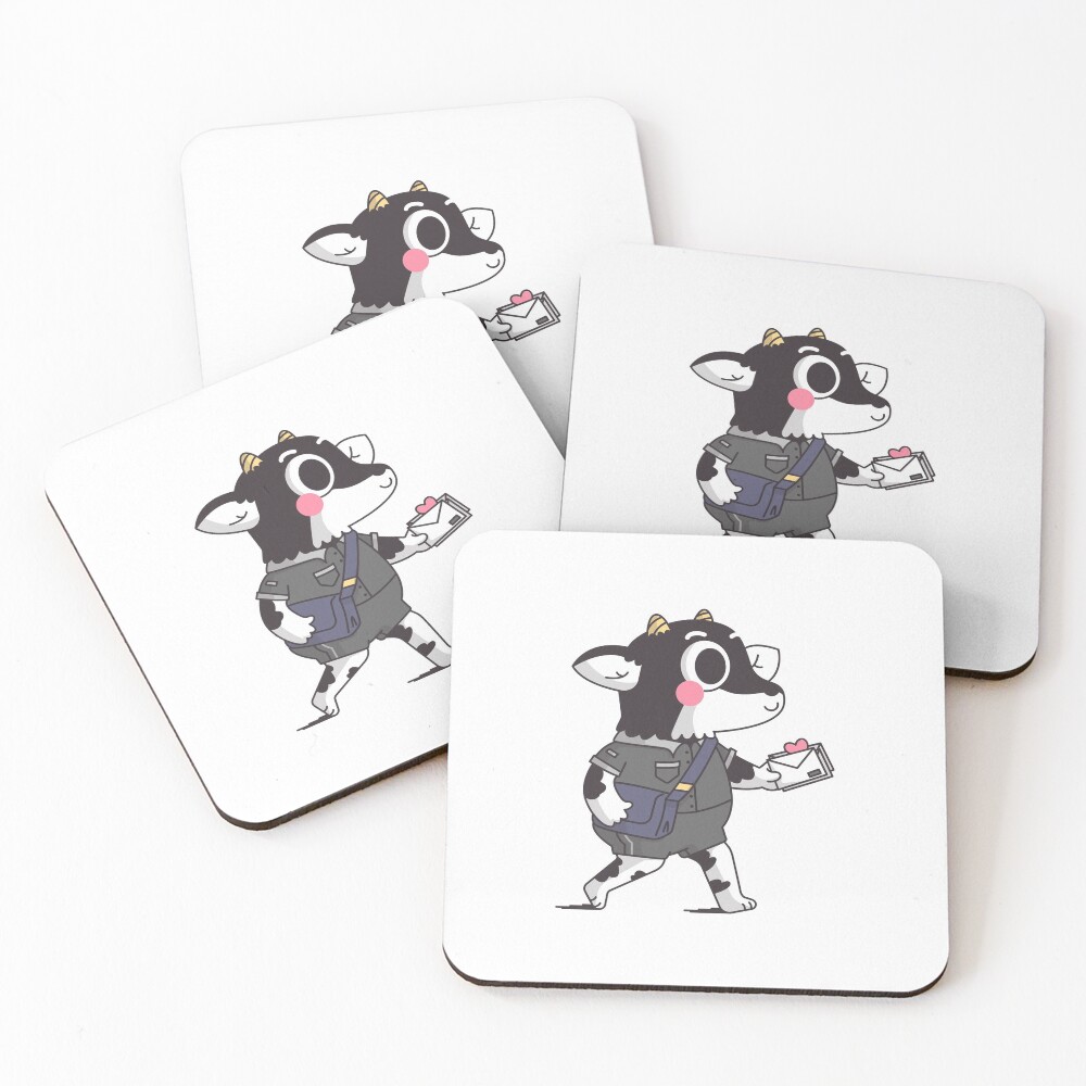 Item preview, Coasters (Set of 4) designed and sold by RedsStickerShop.