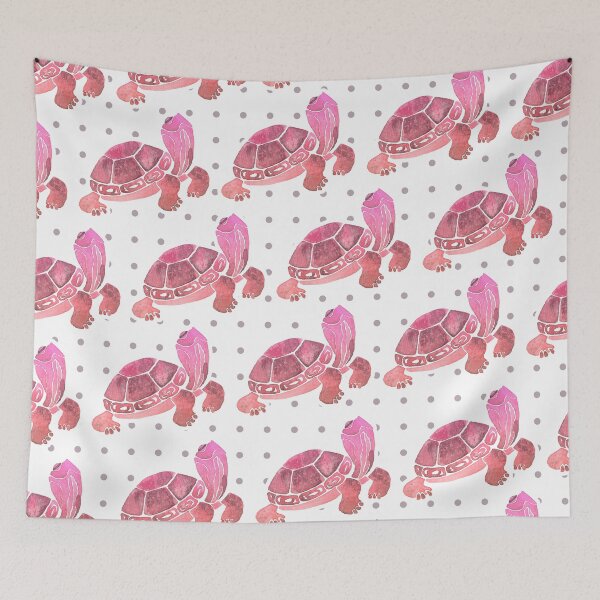 Item preview, Pink Turtle greetings designed and sold by Yayilustra.