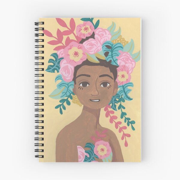 Item preview, Flowers in Her Hair designed and sold by GracieDraws-.
