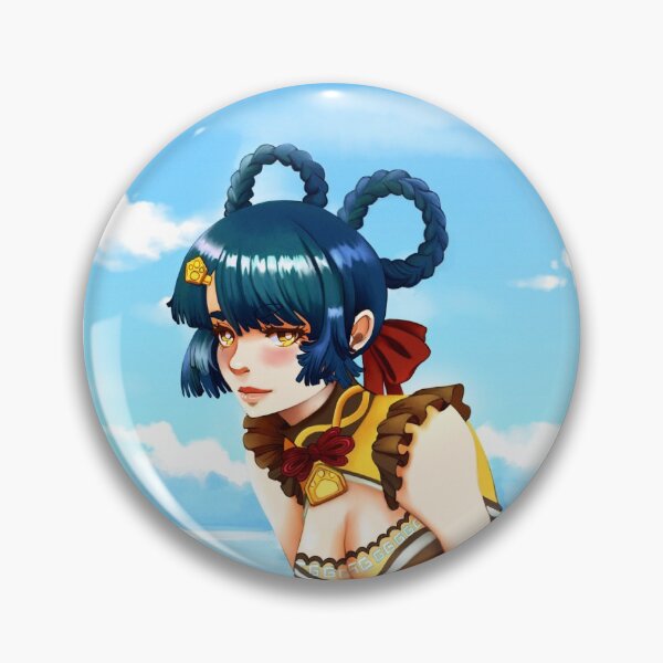 Item preview, Genshin Impact Xiangling on the beach designed and sold by Jiubeck.