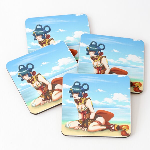 Item preview, Genshin Impact Xiangling on the beach designed and sold by Jiubeck.