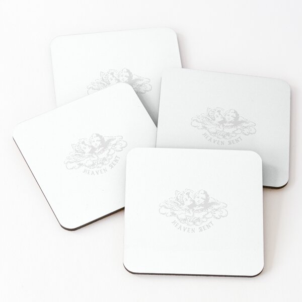Item preview, "Heaven Sent" Angels Light Grey Graphic designed and sold by pacificdesign.