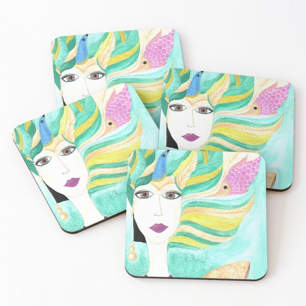 Item preview, Carnival lady designed and sold by La Escondida Arte Soledad Galvan.