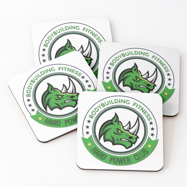 Item preview, Rhino Hard Power Club Fitness Logo designed and sold by Dead-Famous.