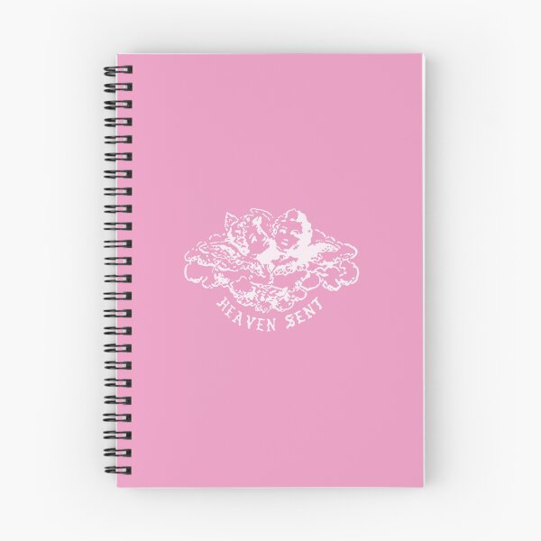 Item preview, "Heaven Sent" Angels Pink and White Graphic designed and sold by pacificdesign.