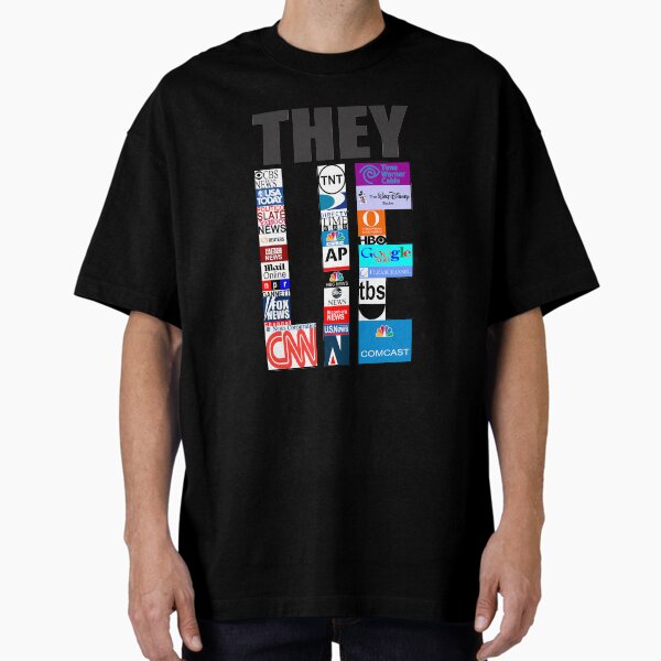 They Lie Oversized T-Shirt