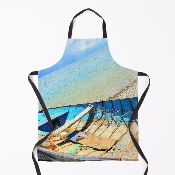 Item preview, fishing boat under the clouds designed and sold by Bizarro23.