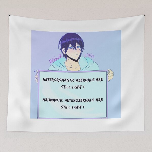 Item preview, Hetero aces and Hetero aros are still lgbt designed and sold by Rolaplayor101.