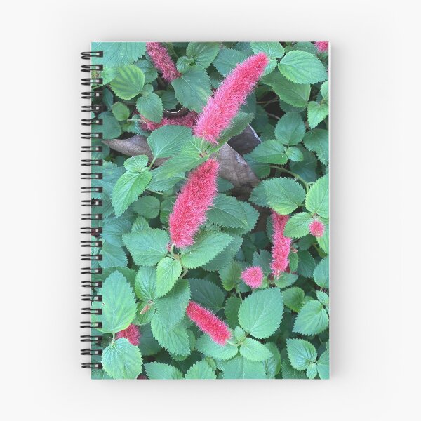 Item preview, Red Chenille Flowers on Green Leaves designed and sold by Sinemathk.