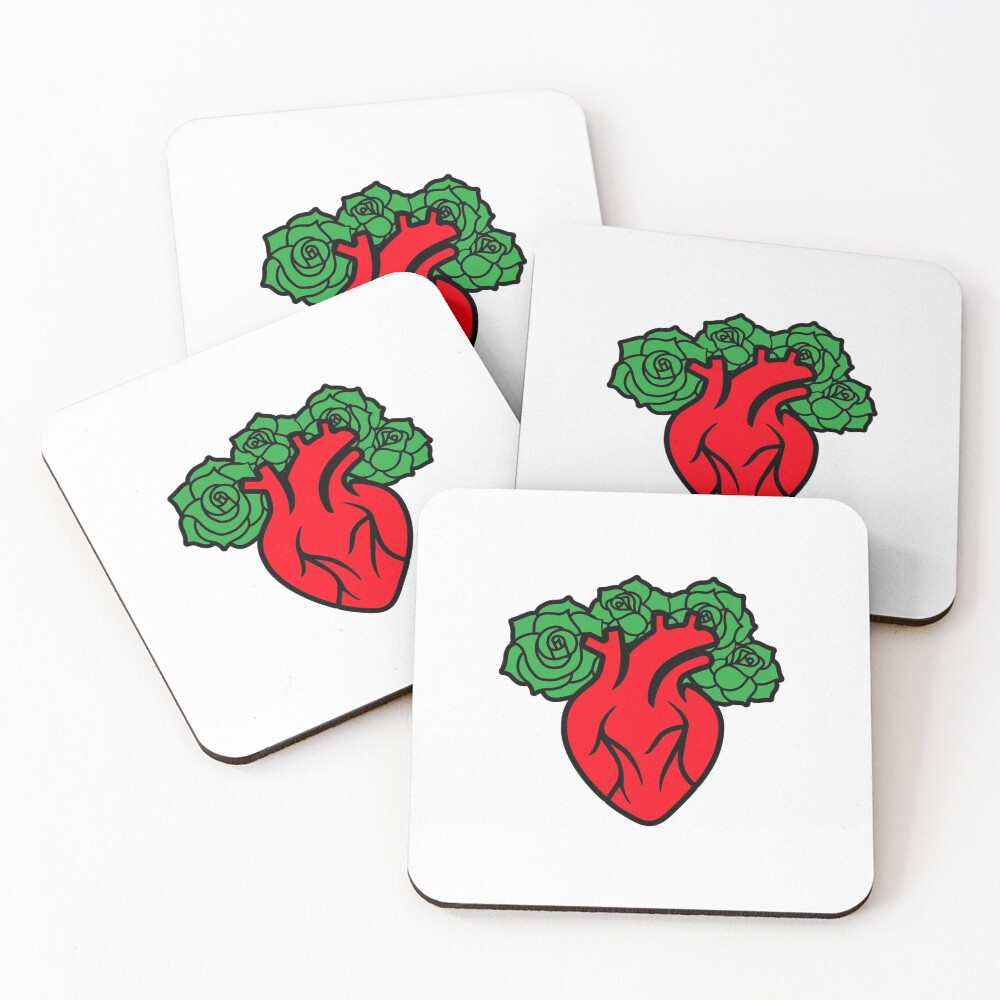 Item preview, Coasters (Set of 4) designed and sold by RedsStickerShop.