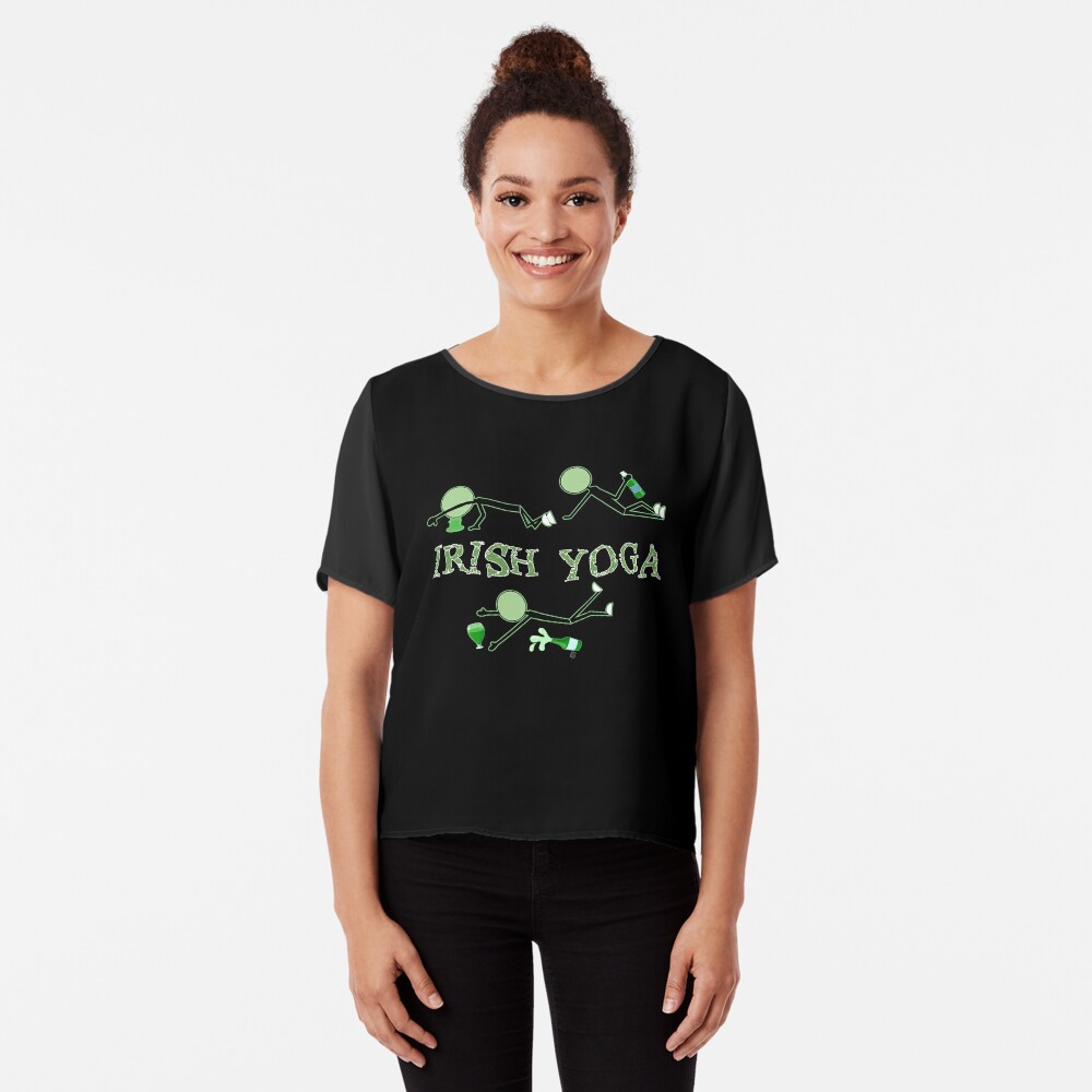 Irish Yoga Meditation Funny Gift Irish' Women's T-Shirt