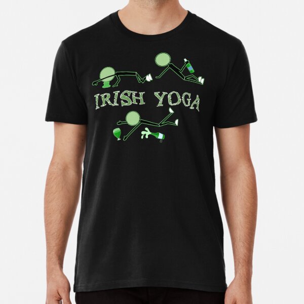 Men's Irish Yoga T-Shirt St Patrick's Day