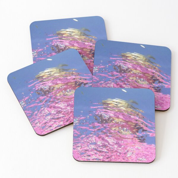 Item preview, hot pink reflections designed and sold by LizaBlackArt.