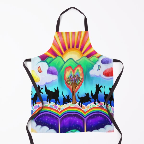 Item preview, Cats Arrival at the Rainbow Bridge  designed and sold by Deborah Camp.