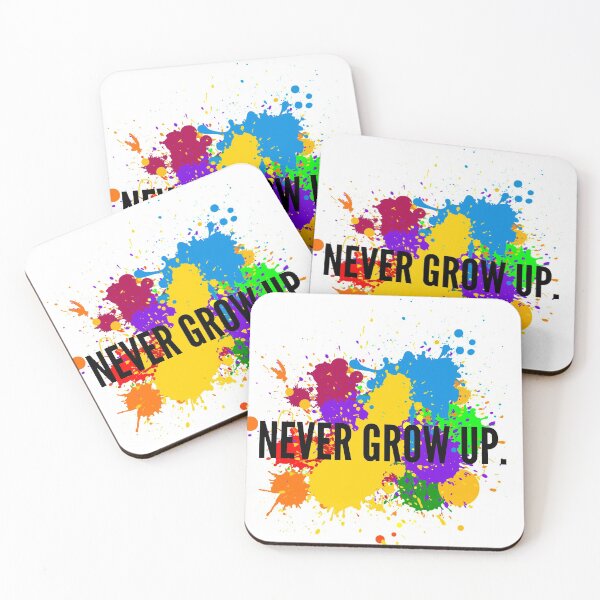 Item preview, NEVER GROW UP. designed and sold by MXanwar.