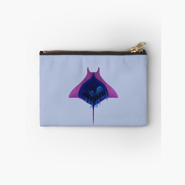 Item preview, Stingray and Octopus- Ultra Vibrant designed and sold by Salem Scribbles.