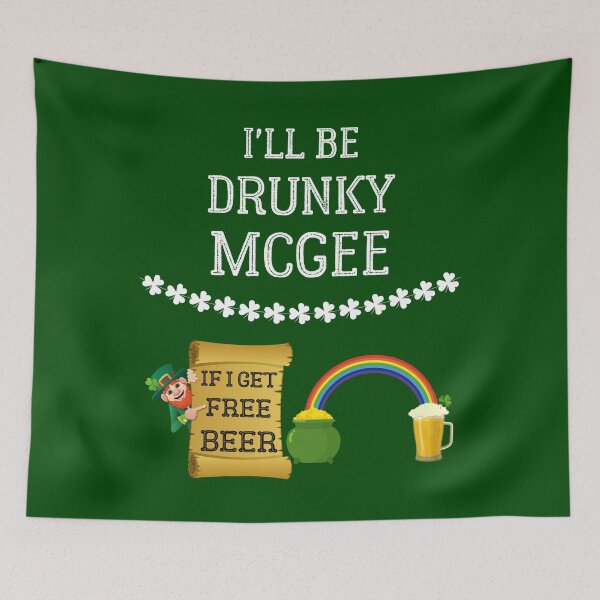 Item preview,  I'm With Drunky Mcgee Funny couple St Patrick's day designed and sold by WoodburyLake.