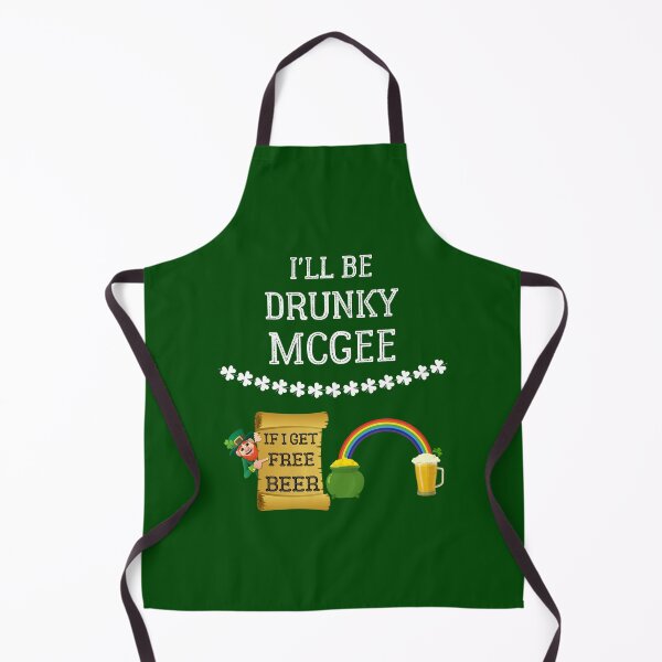 Item preview, I'm With Drunky Mcgee Funny couple St Patrick's day designed and sold by WoodburyLake.