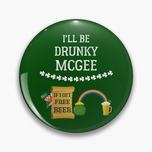 Item preview,  I'm With Drunky Mcgee Funny couple St Patrick's day designed and sold by WoodburyLake.