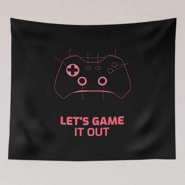 Item preview, Let's Game It Out - Funny Gamer designed and sold by RedQuality.