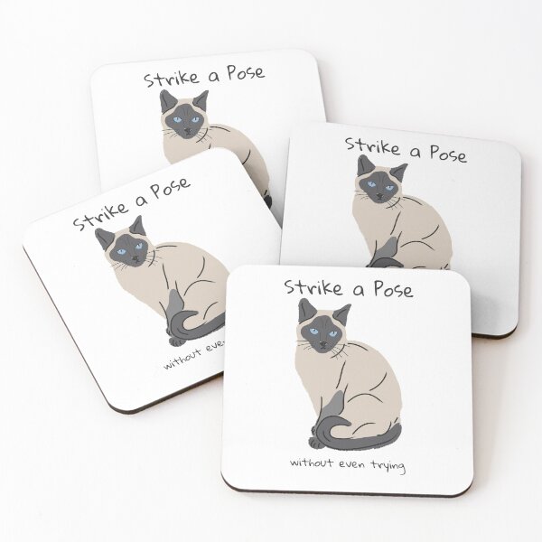 Item preview, Strike a Pose Without Even Trying designed and sold by Purrfecta.