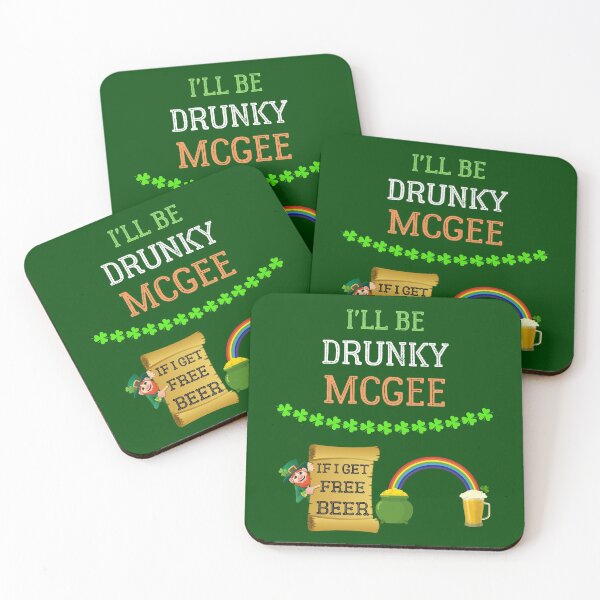 Item preview, I'll Be Drunky Mcgee Funny couple St Patrick's day designed and sold by WoodburyLake.