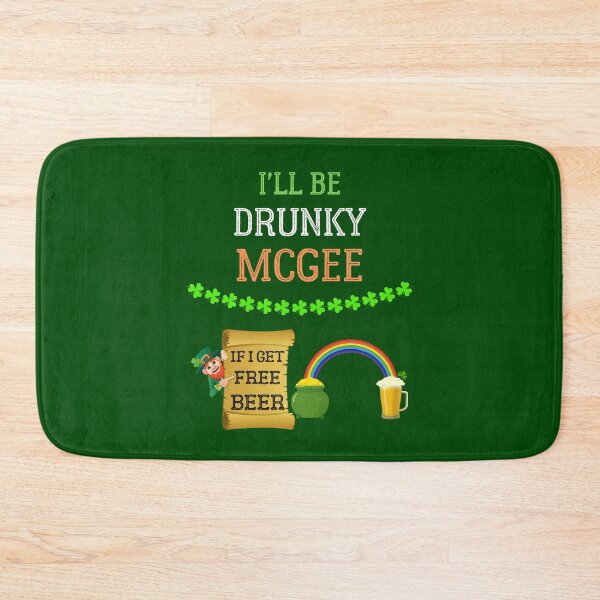 Item preview, I'll Be Drunky Mcgee Funny couple St Patrick's day designed and sold by WoodburyLake.
