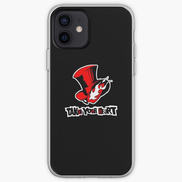 prends ton coeur les voleurs panthom persona 5 Coque souple iPhone