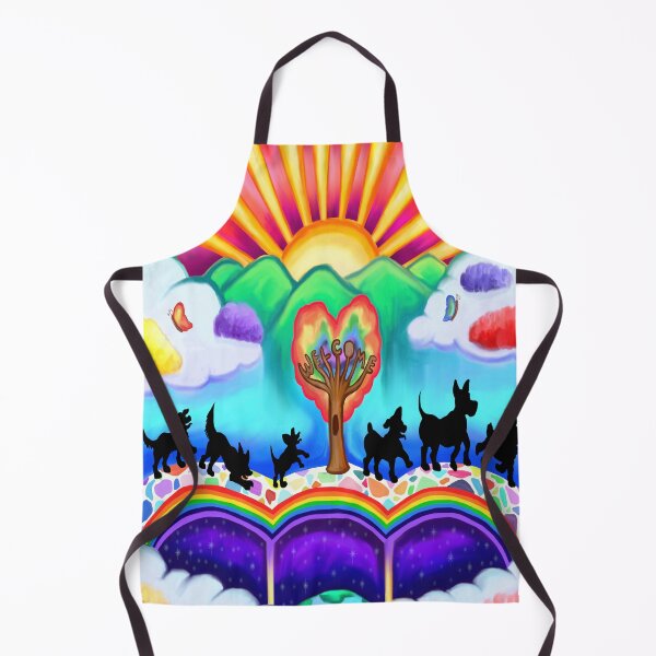 Item preview, Dogs Arrival at the Rainbow Bridge  designed and sold by Deborah Camp.