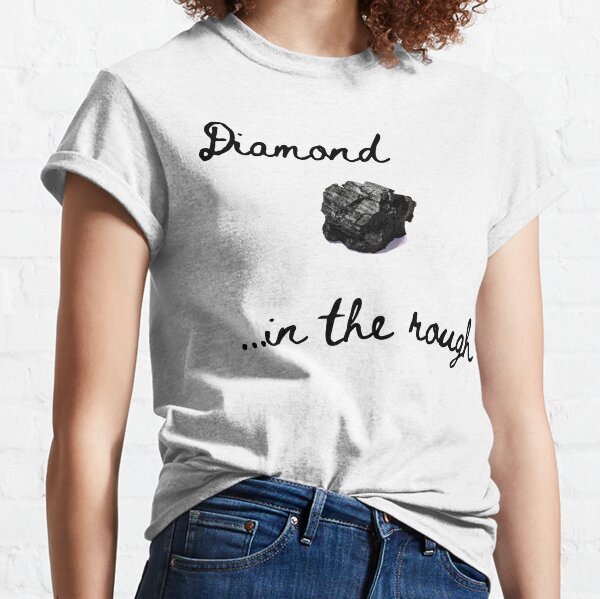 Pale Blue T-Shirt Ladies Polygonal Diamond Forms Summer Shirt Top Tee O Neck Female Ladies