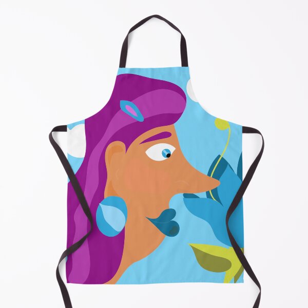 Item preview, Woman smelling flower designed and sold by Gabrielle Freitas.