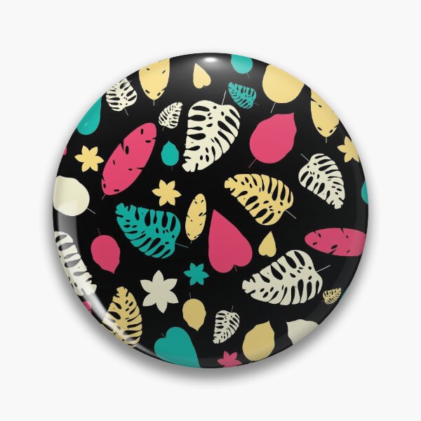 Item preview, Hojas y flores de colores de fondo blanco. designed and sold by jayapplebaum.